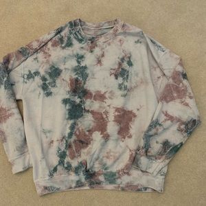 Urban outfitters oversized tye dye crewneck